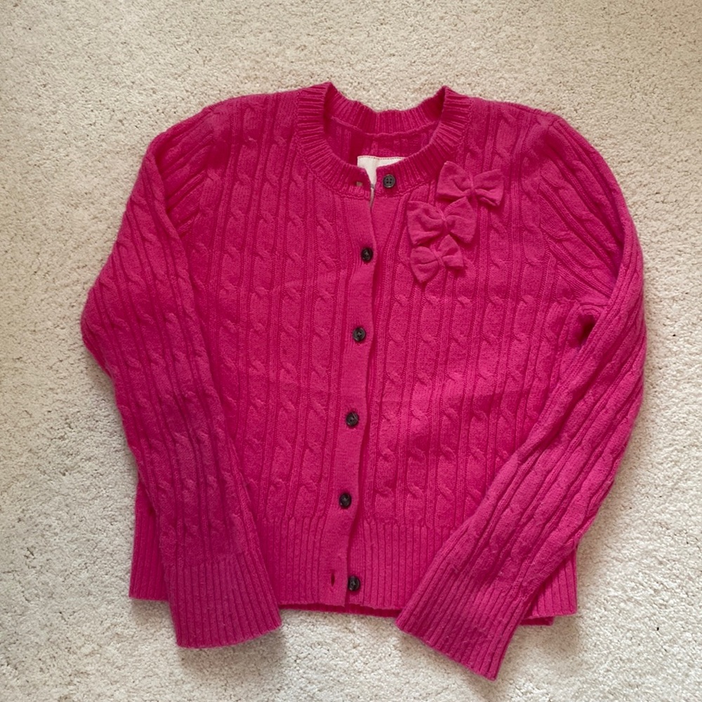 Gilly Hicks cardigan pink sweater